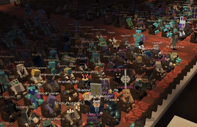 Minecraft server community audience